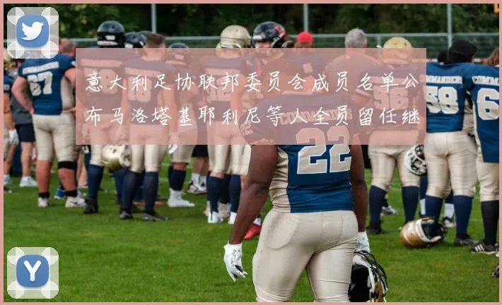 意大利足协联邦委员会成员名单公布马洛塔基耶利尼等人全员留任继续服务